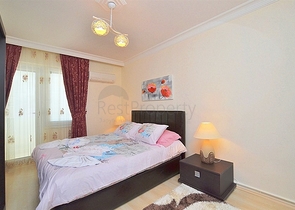 شقة عائلية واسعة مؤثثة في منطقة محمودلار – ألانيا