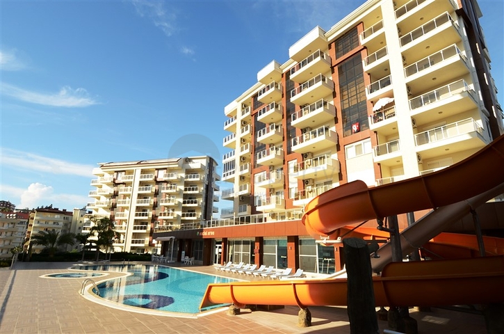 شقة مؤثثة ضمن واحد من أفضل المجمعات في منطقة أفسلار – ألانيا