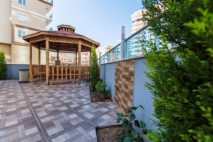 شقق ضمن مجمع سكني في منطقة محمودلار – ألانيا