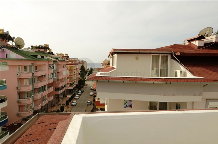 شقة دوبلكس واسعة في مركز منطقة أوبا – ألانيا