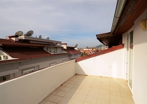 شقة دوبلكس واسعة في مركز منطقة أوبا – ألانيا