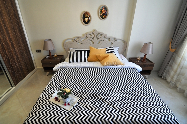 مشروع إستثماري حديث على الخط الاول في منطقة محمودلار - ألانيا