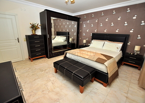 شقة مؤثثة بتصميم مميز في منطقة محمودلار – ألانيا