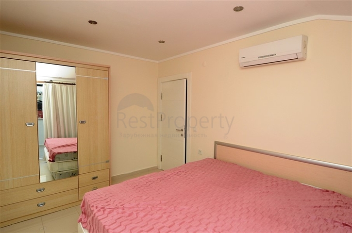 شقة بنتهاوس مؤثثة بسعر مناسب في منطقة اوبا – ألانيا