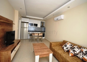 شقة مؤثثة بسعر مناسب في منطقة محمودلار – ألانيا