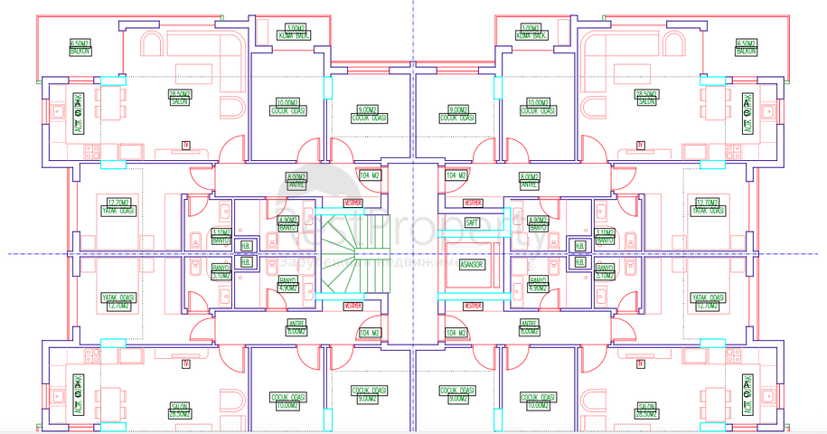مشروع إستثماري قيد الإنشاء بالأقساط في منطقة هورما – أنطاليا