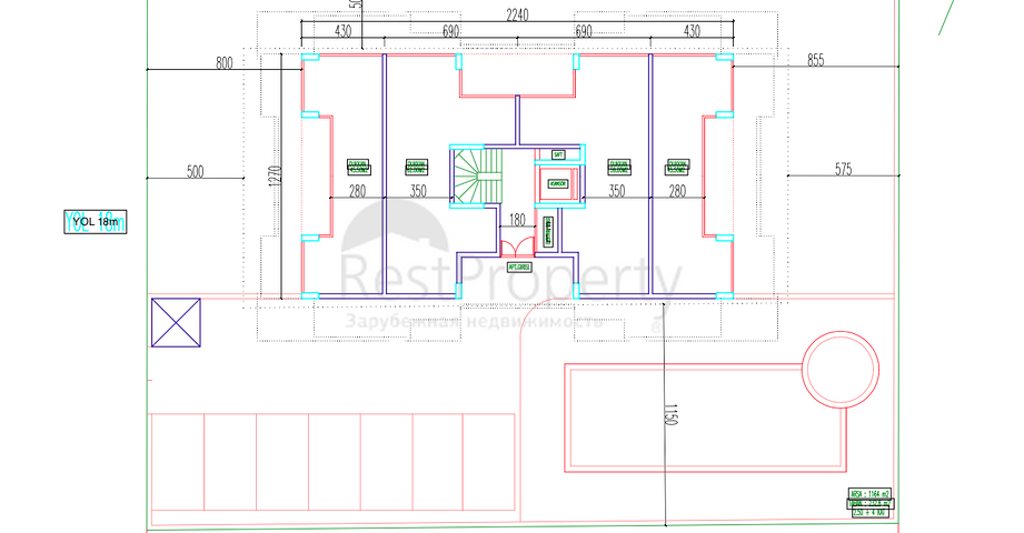 مشروع إستثماري قيد الإنشاء بالأقساط في منطقة هورما – أنطاليا