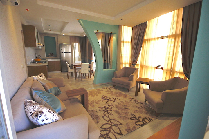 شقة مؤثثة في منطقة ليمان كونيالتي – أنطاليا