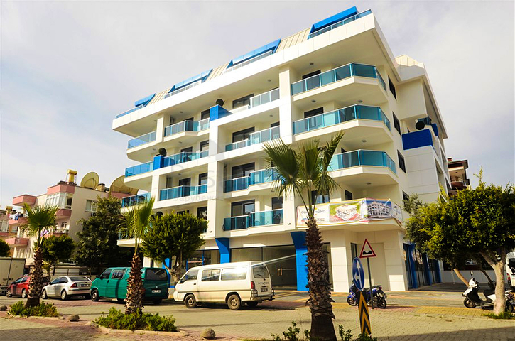 شقة بتخطيط 2+1 ضمن مجمع جديد في منطقة اوبا – ألانيا