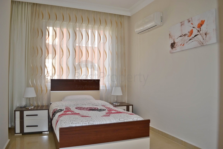 شقة مؤثثة من قبل المالك في منطقة محمودلار – ألانيا