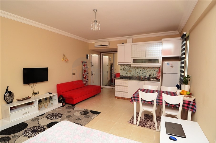 إستديو مؤثث في منطقة محمودلار – ألانيا