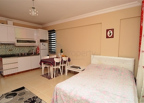 إستديو مؤثث في منطقة محمودلار – ألانيا