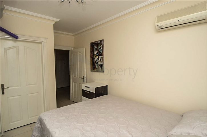 دوبلكس مؤثثة بإطلالة بحرية في منطقة محمودلار – ألانيا