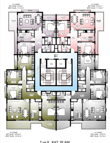 مشروع إستثماري قيد الإنشاء في منطقة محمودلار – ألانيا