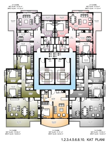 مشروع إستثماري قيد الإنشاء في منطقة محمودلار – ألانيا