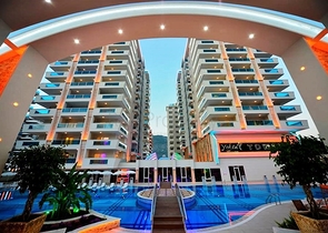 شقة مؤثثة ضمن مجمع فاخر في منطقة محمودلار – ألانيا