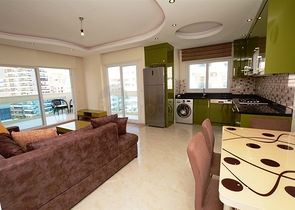 شقة مؤثثة ضمن مجمع فاخر في منطقة محمودلار – ألانيا