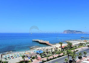 مشروع قيد الإنشاء على الخط الاول من البحر في منطقة أوبا – ألانيا