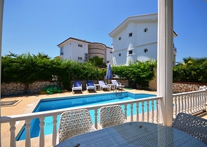 فيلا مؤثثة مع بركة سباحة خاصة في فتحية