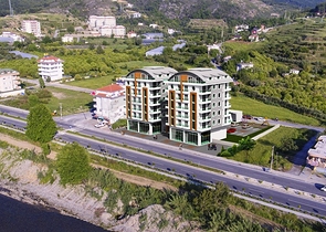 مجمع سكني قيد الإنشاء في منطقة ديمرتاش – ألانيا