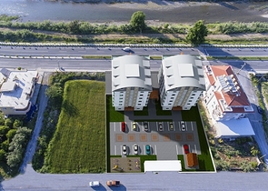 مجمع سكني قيد الإنشاء في منطقة ديمرتاش – ألانيا