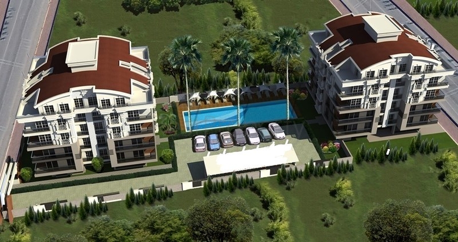 مشروع إستثماري حديث بالأقساط في منطقة هورما / كونيالتي – أنطاليا