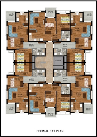 مشروع إستثماري حديث بالأقساط في منطقة هورما / كونيالتي – أنطاليا