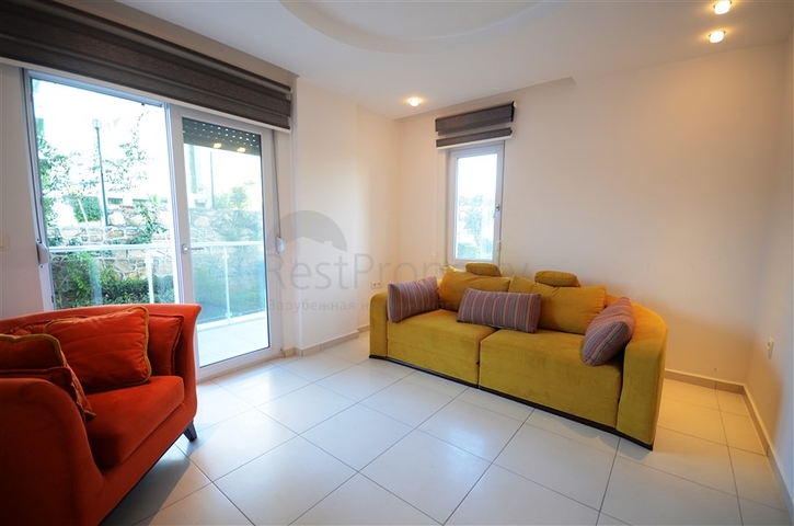 شقة مؤثثة مع تراس واسع في منطقة أفسلار من ألانيا