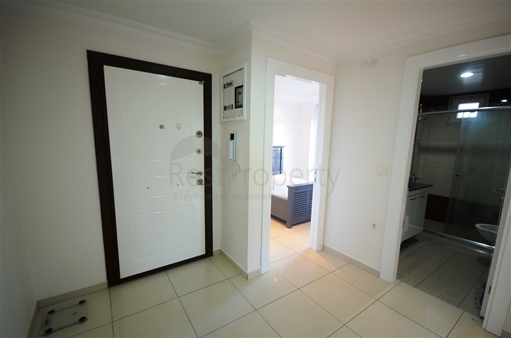 شقة مؤثثة مع تراس واسع في منطقة أفسلار من ألانيا