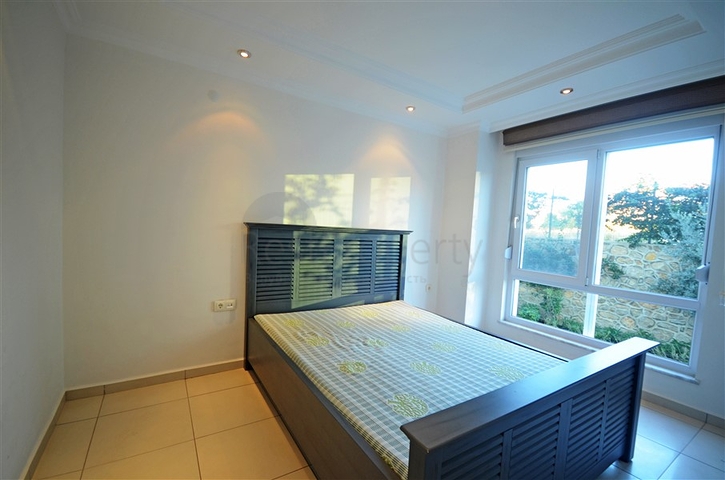 شقة مؤثثة مع تراس واسع في منطقة أفسلار من ألانيا