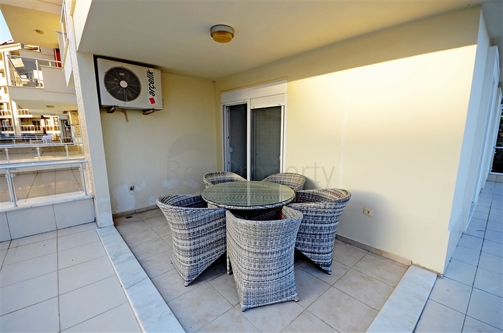 شقة مؤثثة مع تراس واسع في منطقة أفسلار من ألانيا