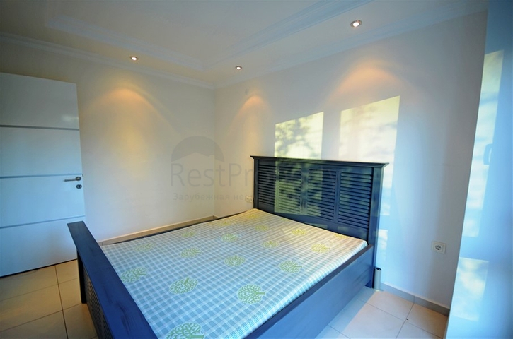 شقة مؤثثة مع تراس واسع في منطقة أفسلار من ألانيا