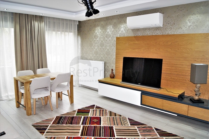 شقة مؤثثة بتصميم مميز في منطقة كونيالتي من أنطاليا