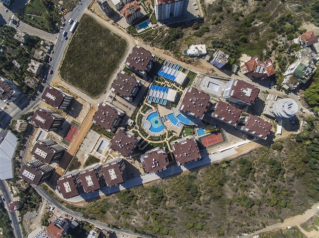 شقة بتخطيط 1+1 ضمن مجمع فاخر في منطقة جيكجيلي في ألانيا