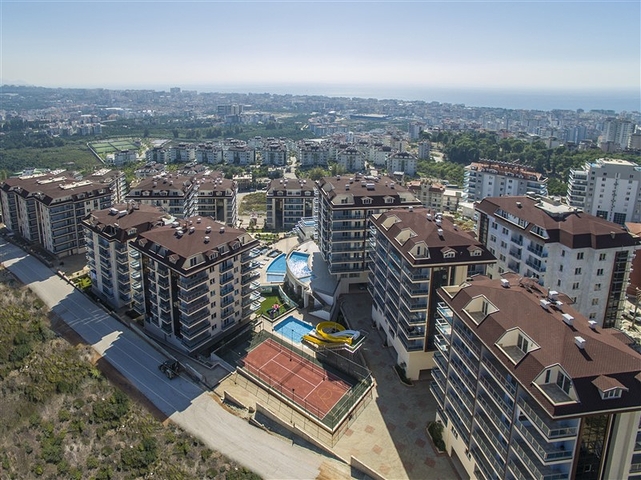 شقة بتخطيط 1+1 ضمن مجمع فاخر في منطقة جيكجيلي في ألانيا