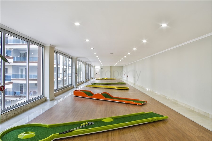 شقة بتخطيط 1+1 ضمن مجمع فاخر في منطقة جيكجيلي في ألانيا