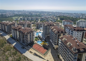 شقة عائلية كبيرة في منطقة جيكجيلي في ألانيا