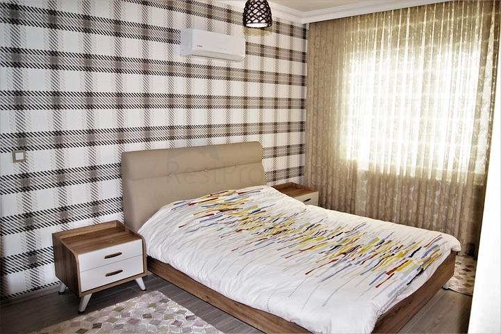 شقة مؤثثة ضمن مجمع سكني في منطقة ليمان كونيالتي من مدينة أنطاليا