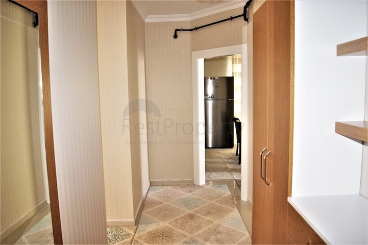 شقة مؤثثة ضمن مجمع سكني في منطقة ليمان كونيالتي من مدينة أنطاليا