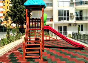 شقة مؤثثة ضمن مجمع سكني في منطقة ليمان كونيالتي من مدينة أنطاليا