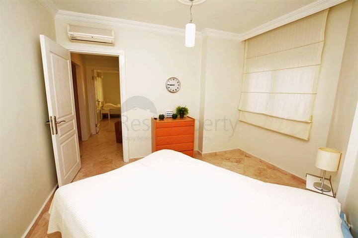 شقة مؤثثة بمساحة واسعة في منطقة محمودلار من ألانيا