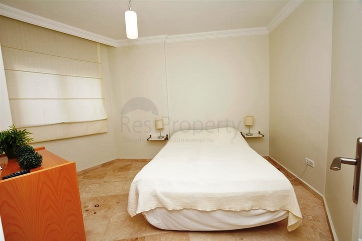 شقة مؤثثة بمساحة واسعة في منطقة محمودلار من ألانيا