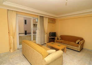 شقة مفروشة - تصميم غرفتين وصالة - في اوبا / الانيا 