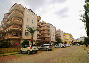 شقة مفروشة - تصميم غرفتين وصالة - في اوبا / الانيا 