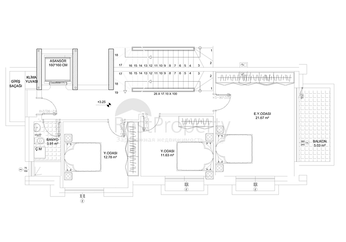 فلل في انطاليا بجانب مشروع بواشاي في انطاليا