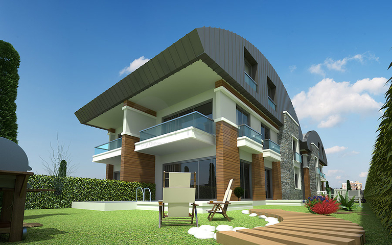 فلل في انطاليا بجانب مشروع بواشاي في انطاليا