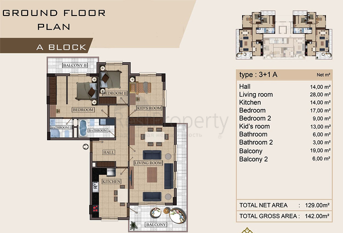شقق ودوبلكس متنوعة ضمن مجمع سكني حديث في اوبا / الانيا 