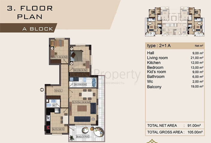شقق ودوبلكس متنوعة ضمن مجمع سكني حديث في اوبا / الانيا 