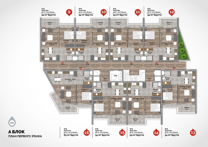 مشروع فاخر جديد على شاطئ كليوباترا الشهير
