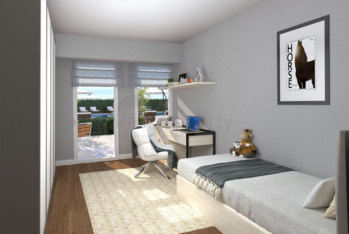 مشروع فاخر في لارا أنطاليا ، على بعد 400 متر من الشواطئ الرملية